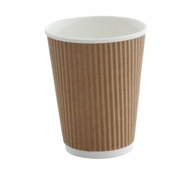 Brown Kraft Paper Cups 12 oz