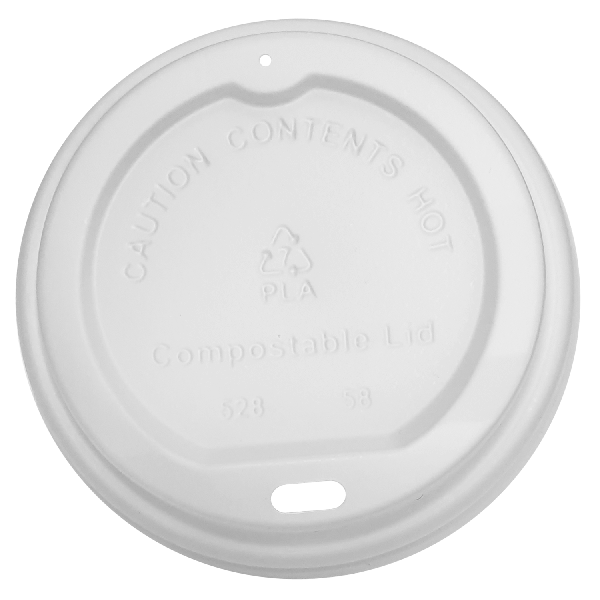 12 oz White Recyclable Lids