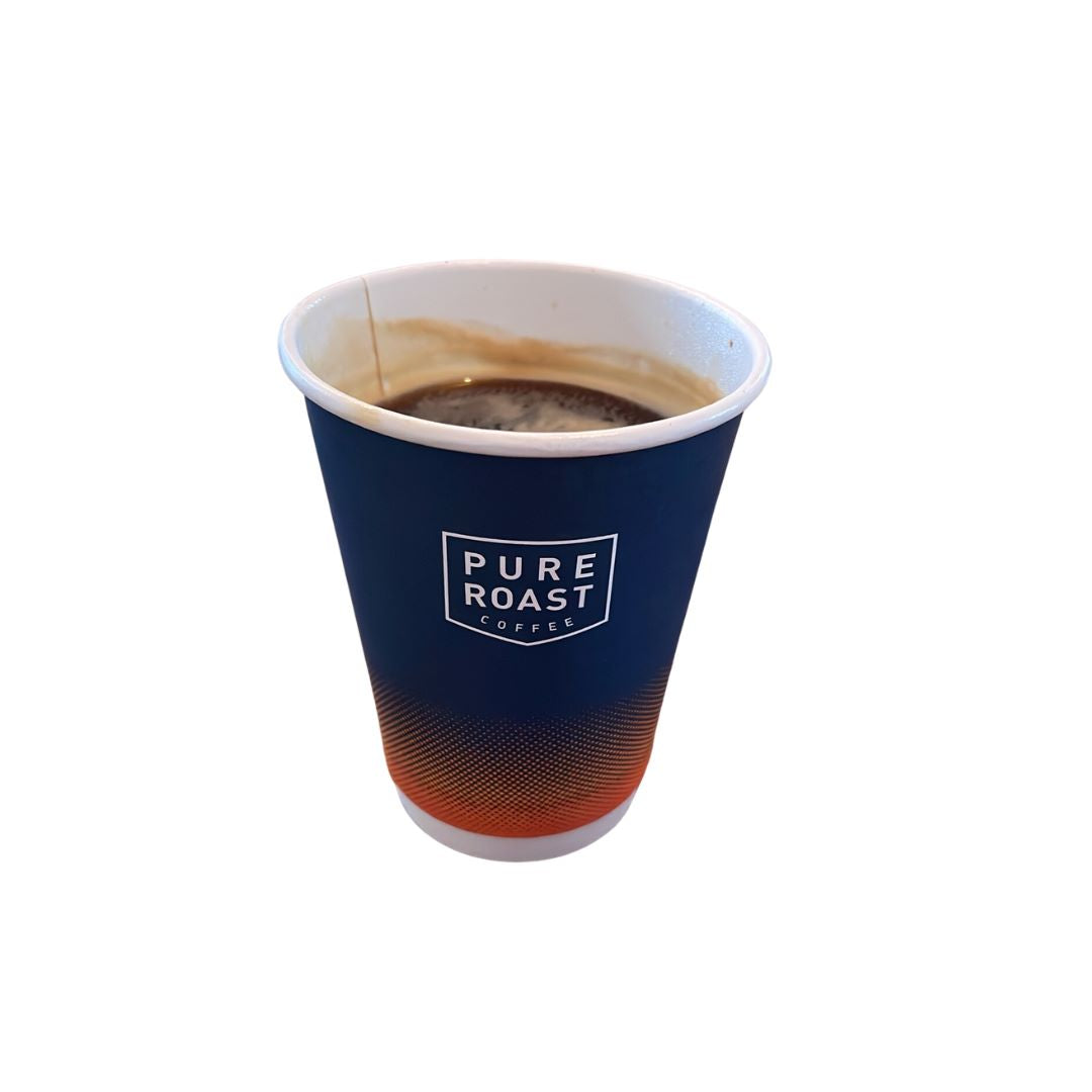 Pure Roast Branded Compostable Cups 8 oz