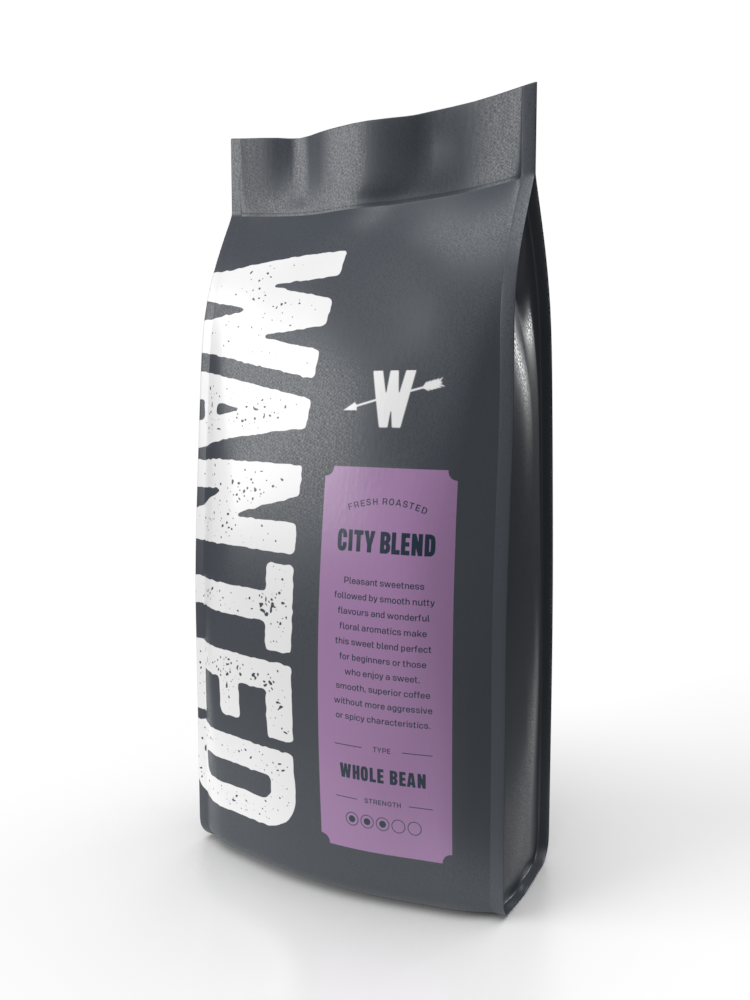 WANTED City Blend Coffee Beans 1kg